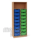 Висок двоен шкаф ФЛЕКС 142А20