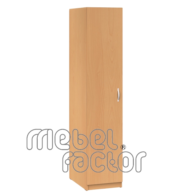 Single-door wardrobe