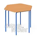 Шестоъгълна, модулна маса САВУЛЕН Н76см