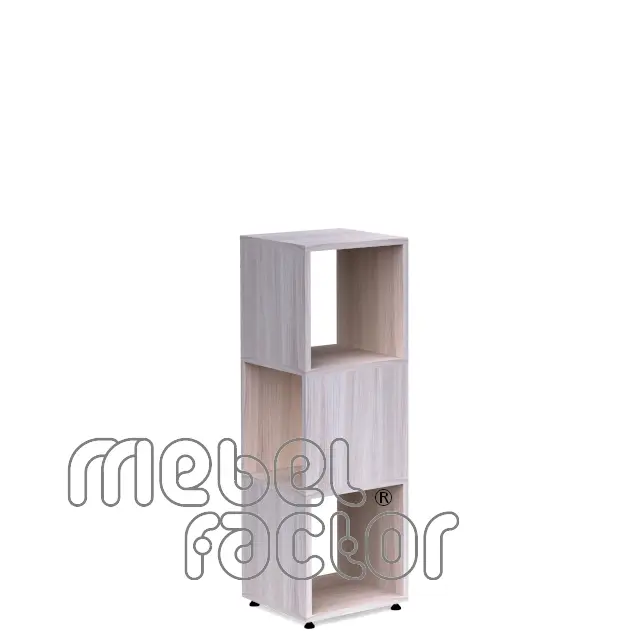 Double-sided shelf CUBE with three levels