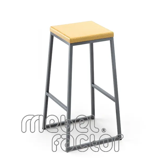 Bar stool CUBE, upholstered