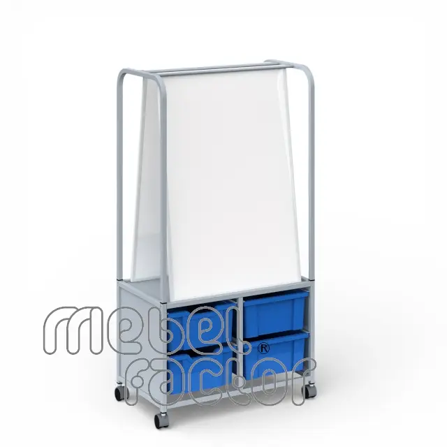 Mobile hub PLAN with whiteboards