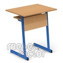 Single table TINA H76cm with front and shelf