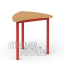 School modular table CVETE H71cm