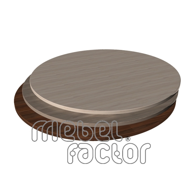 Кръгъл плот за маса ф80/1,8см