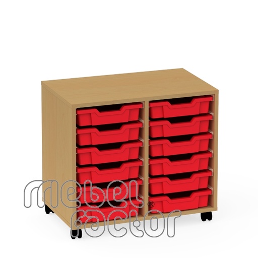 Подвижен двоен шкаф ФЛЕКС 542610