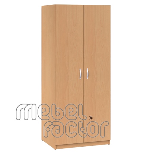 Double-door wardrobe
