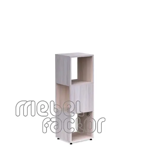 Double-sided shelf CUBE with three levels