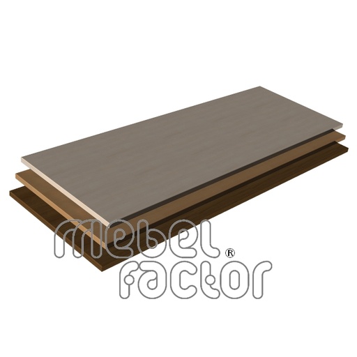 Tabletop 180x70/1,8cm, rounded corners