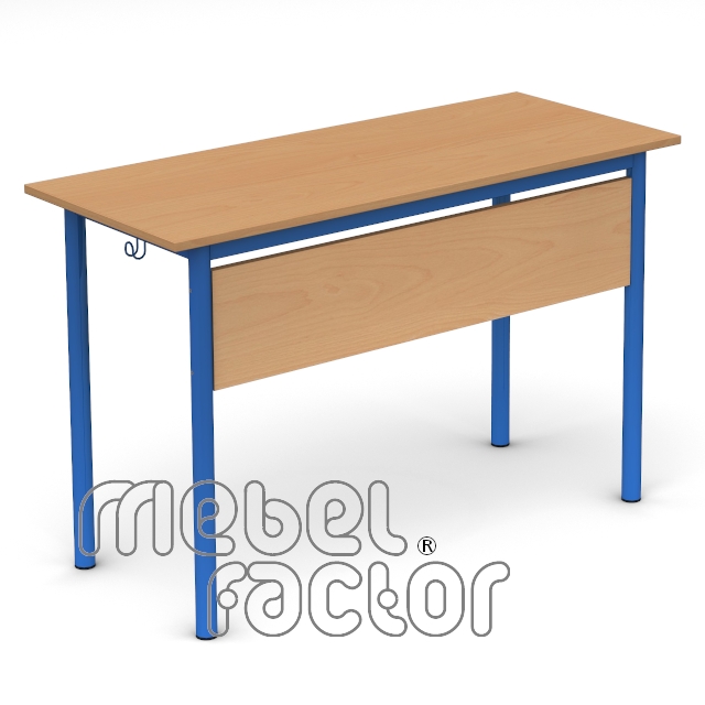 Double table RONDO H76cm with front