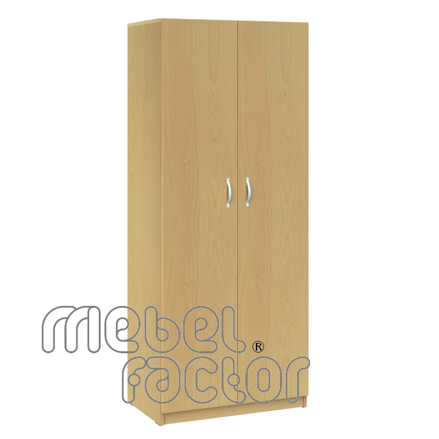 Double office cupboard with five levels and doors 5H