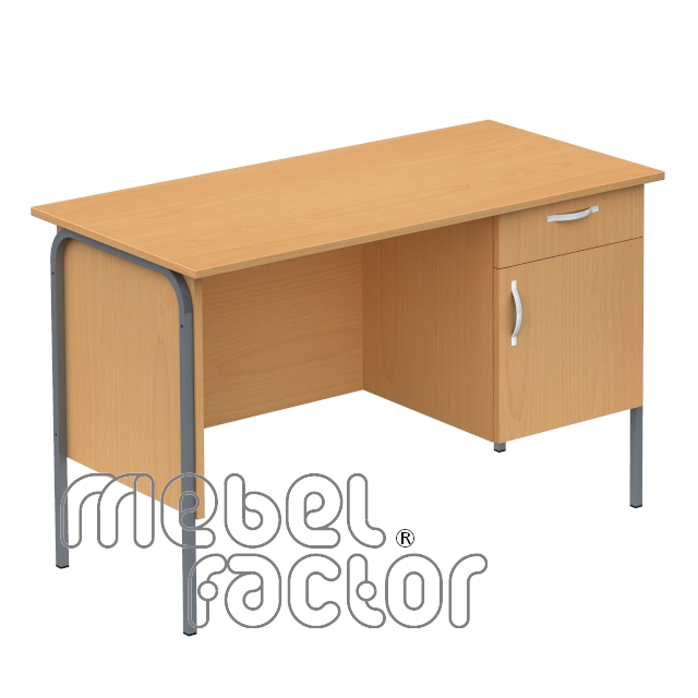 Desk TINA with cabinet and drawer