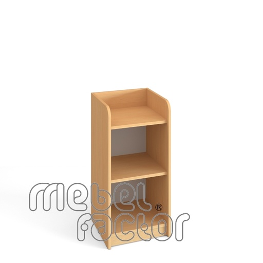 Single shelf with two levels