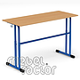 Adjustable double school table ATLAS