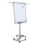 Magnetic flipchart 70x100cm on wheels, extendable